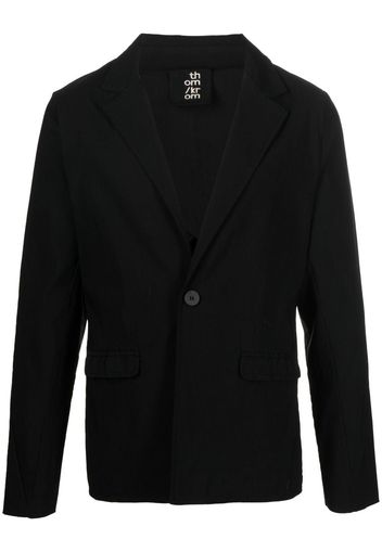 Thom Krom single-breasted cotton blazer - Nero