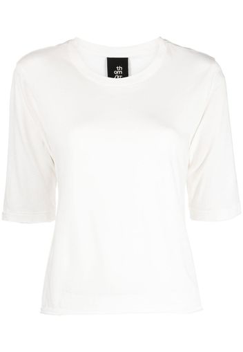 Thom Krom half-sleeves cotton T-Shirt - Bianco