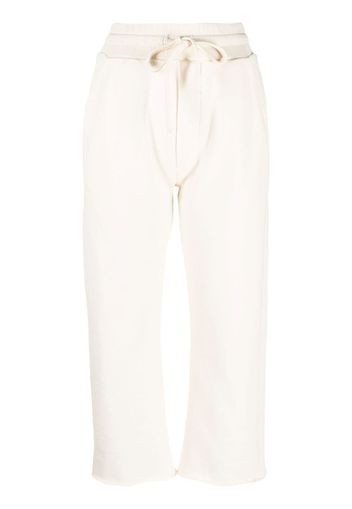 Thom Krom cropped cotton pants - Toni neutri