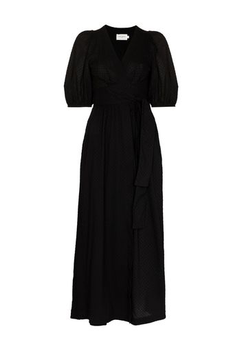 Three Graces Bronwyn balloon-sleeve dress - Nero