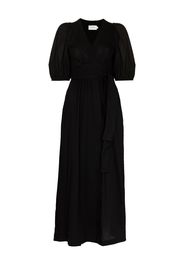 Three Graces Bronwyn balloon-sleeve dress - Nero