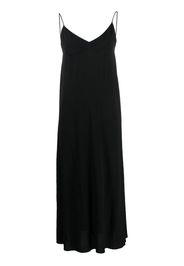 Three Graces V-neck maxi dress - Nero