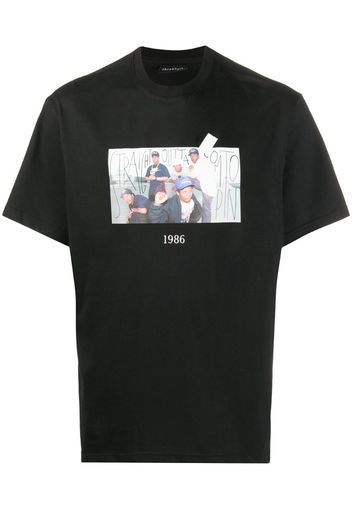 1986 Straight Outta Compton print t-shirt