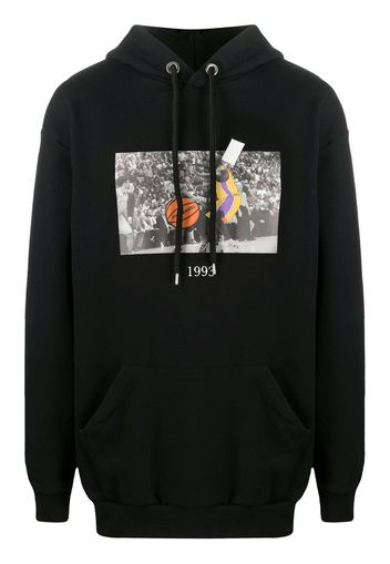 graphic print hoodie