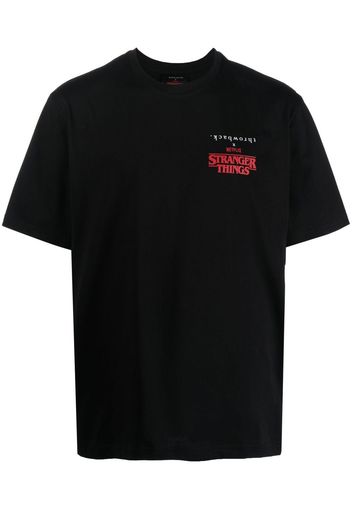 Throwback. Stranger Things graphic print T-shirt - Nero