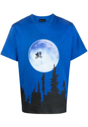 Throwback. E.T. graphic-print T-shirt - Blu