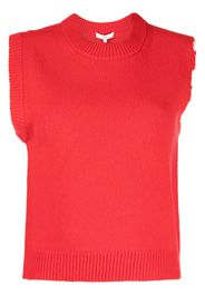 Tibi Top con effetto vissuto - Rosso