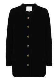 Tibi Cardigan senza colletto - Blu