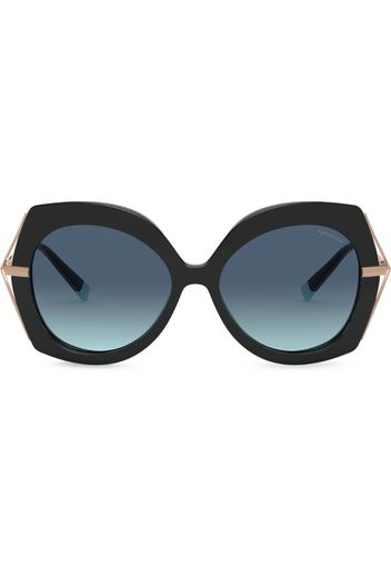 Butterfly oversized-frame sunglasses