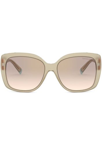 square gradient-lens sunglasses