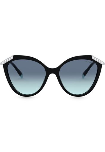 tinted cat eye sunglasses