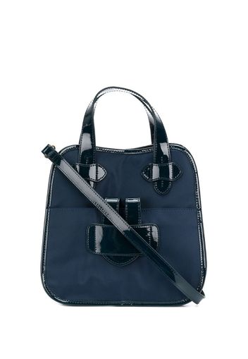 Zelig small contrast trim tote