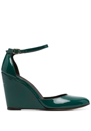 Tila March Pumps con zeppa - Verde