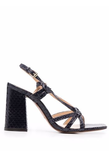 Tila March block-heel strappy sandals - Blu