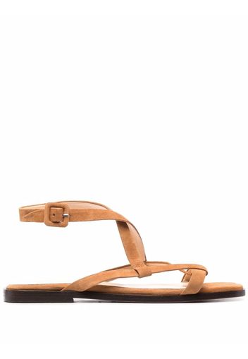 Tila March Origami strappy sandals - Toni neutri