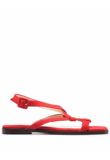 Tila March Origami strappy sandals - Rosso