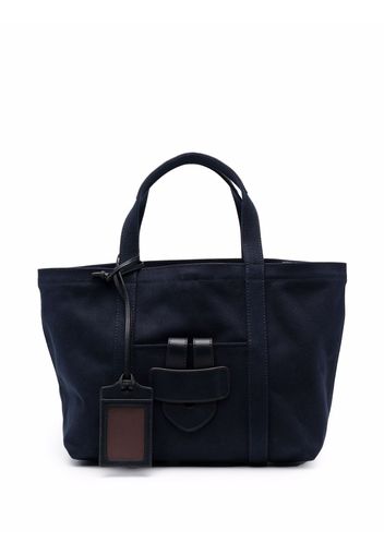 Tila March large canvas tote bag - Blu