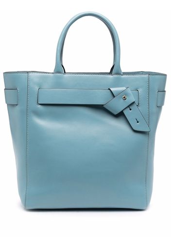 Tila March Debbie leather tote - Blu