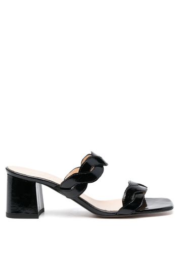 Tila March Mules Rhea 65mm - Nero