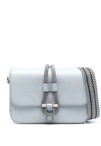 Tila March Romy leather shoulder bag - Grigio