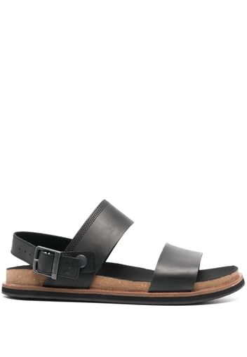 Timberland slingback leather sandals - Nero