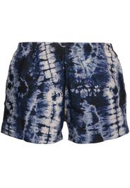 Timo Trunks chevron tie-dye swimming shorts - Blu