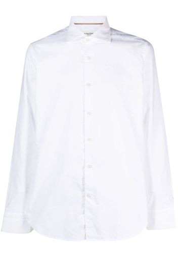 Tintoria Mattei long-sleeved cotton shirt - Bianco