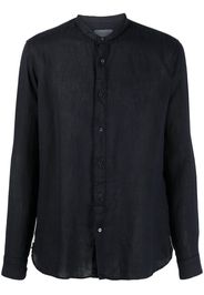 Tintoria Mattei long-sleeve linen shirt - Blu