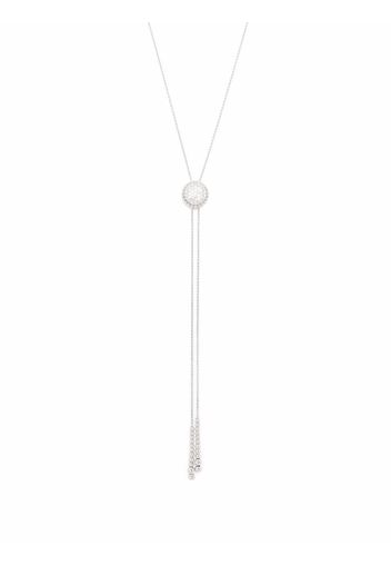 Tirisi Collana con pendente in oro bianco 18kt con diamanti Amsterdam - Argento