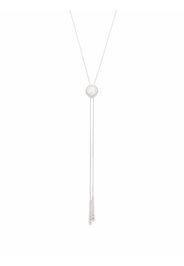 Tirisi Collana con pendente in oro bianco 18kt con diamanti Amsterdam - Argento