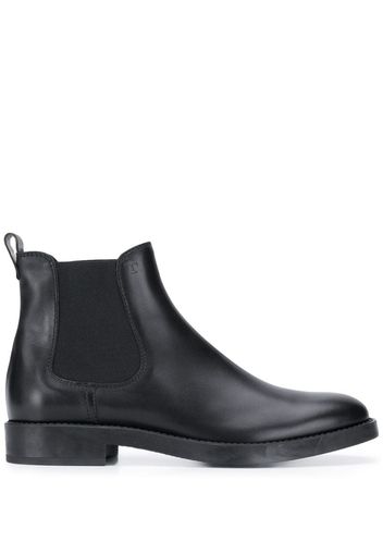 leather Chelsea boots