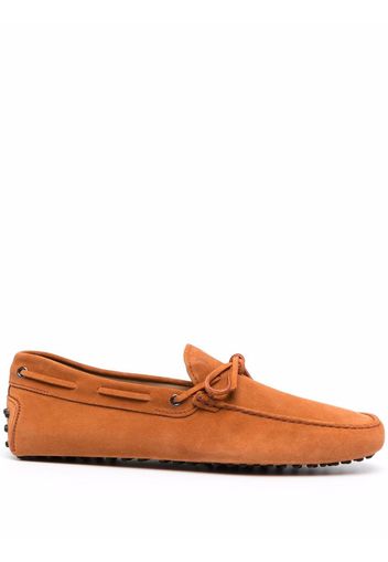 Tod's Gommino suede loafers - Arancione