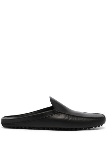 Tod's Slippers Sabot in pelle - Nero