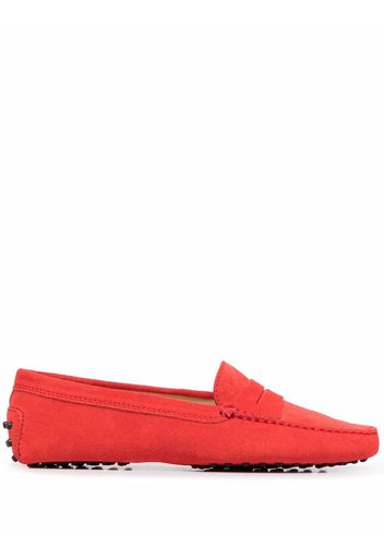 Tod's gommini mocassino loafers - Rosso