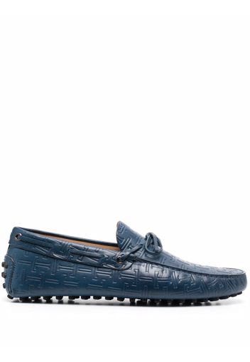 Tod's Mocassini Gommino goffrati - Blu