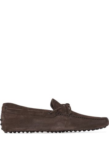 Tod's Gommino leather loafers - Marrone