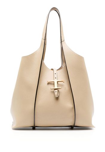 Tod's medium leather tote bag - Toni neutri