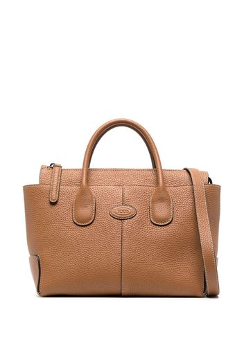 Tod's Borsa tote in pelle - Marrone