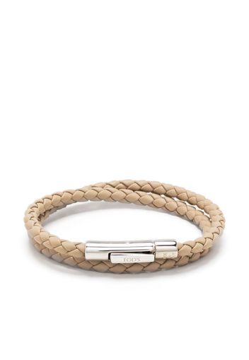 Tod's braided leather bracelet - Toni neutri