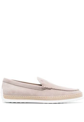 Tod's suede slip-on loafers - Toni neutri