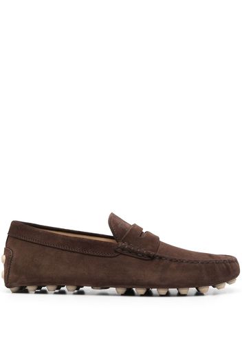 Tod's Gommino suede loafers - 9995 BROWN