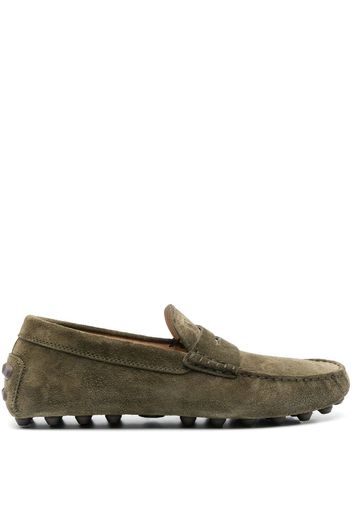 Tod's Gommino driving loafers - Verde