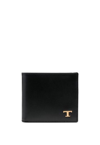 Tod's bi-fold leather wallet - Nero