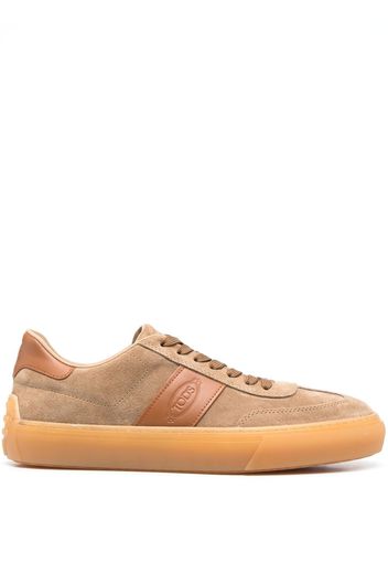 Tod's lace-up low-top sneakers - Marrone