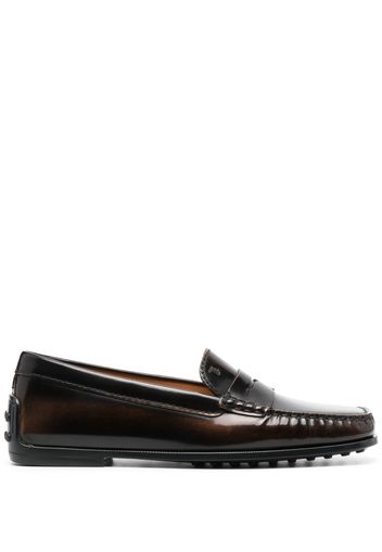 Tod's City Gommino loafers - Marrone