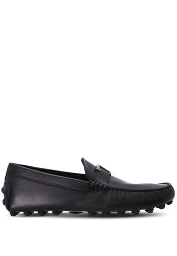 Tod's Gommino leather loafers - NERO