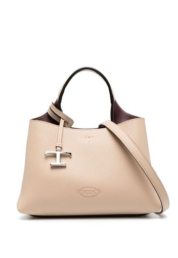 Tod's Borsa a tracolla in pelle mini - Toni neutri