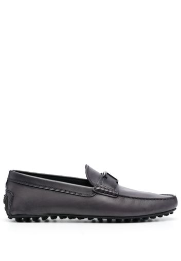 Tod's T-Timeless City leather loafers - Grigio