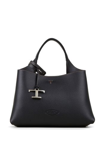 Tod's Borsa tote con logo - Nero