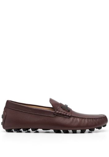 Tod's Gommino stud-sole loafers - Marrone